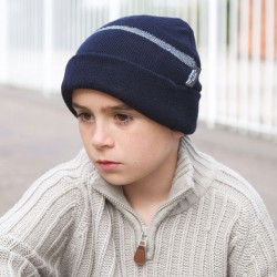 Plain Junior Woolly ski hat with Thinsulate™ insulation Result 340 GSM